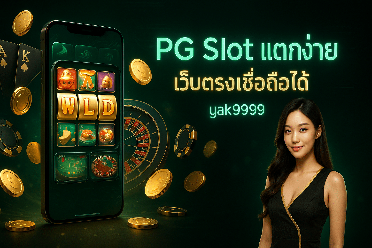 PG Slot แตกง่าย