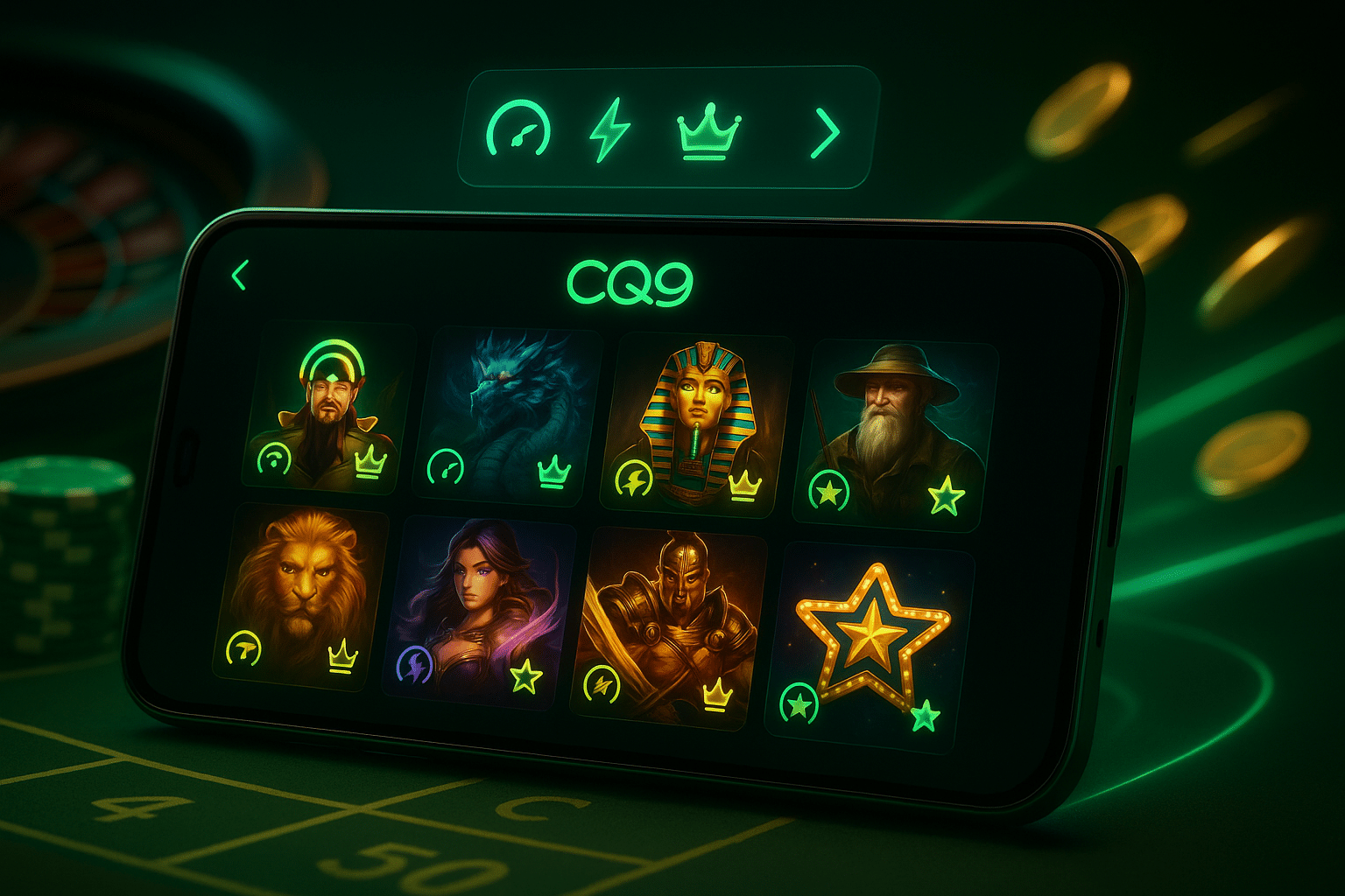ภาพประกอบ วิธีคัดเกม CQ9 ให้แตกหนัก ดูจากอะไร ในคาสิโนออนไลน์ด้วย CQ9 เกมไหน แตกหนัก