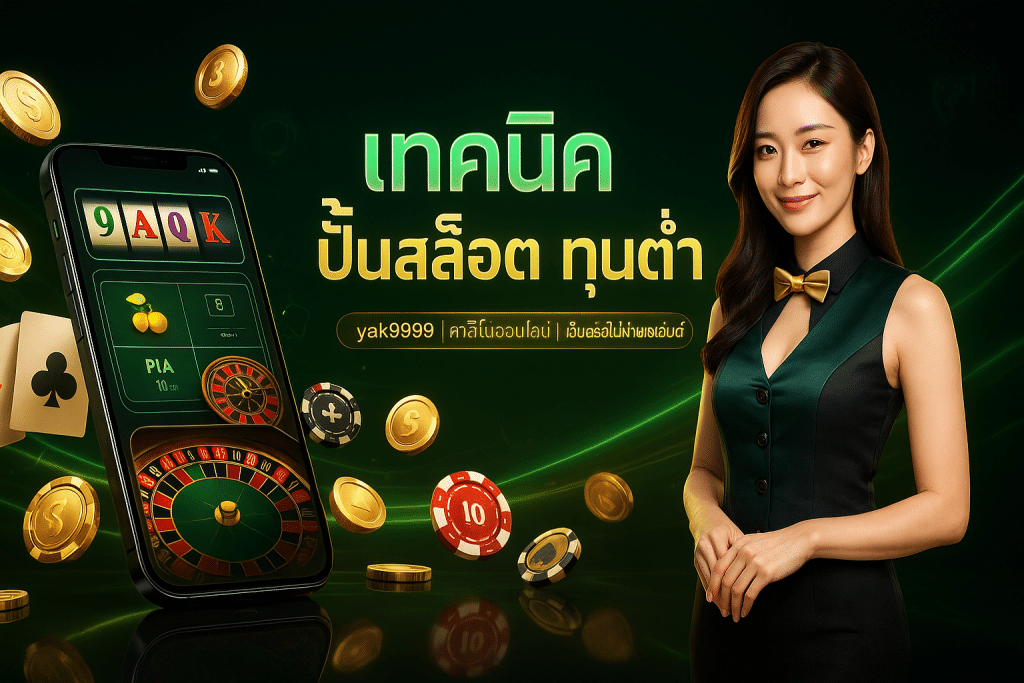 เทคนิค ปั้นสล็อต ทุนต่ำ