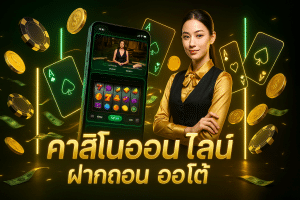 คาสิโนออนไลน์ ฝากถอน ออโต้